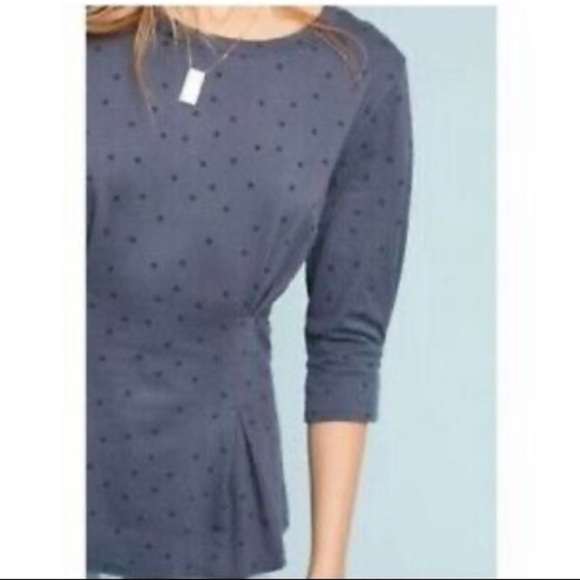 ANTHROPOLOGIE T.La Carbon Top - Picture 4 of 8